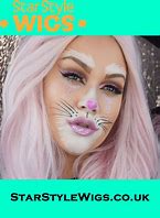 Image result for Evil Bunny Makeup