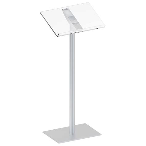 Buy Acrylic Podium 44 inch Standing Speaking Podium Acrylic Pulpits for ...