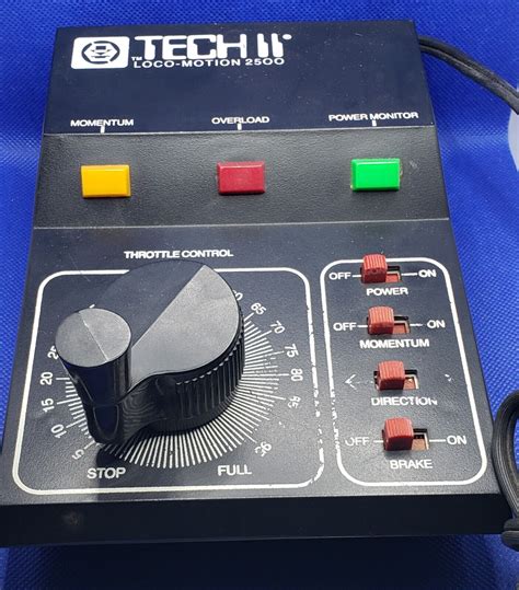 MRC Tech II Loco-Motion 2500 DC Hobby Transformer Train Controller | eBay