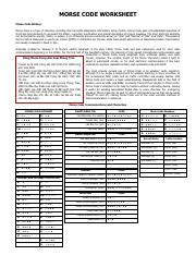 Image result for Morse Code Course