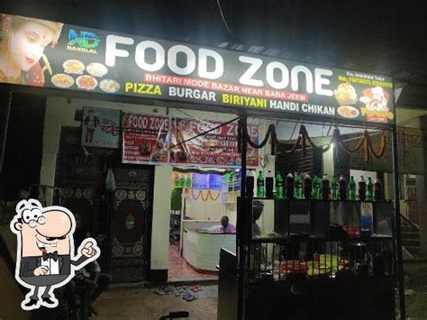 Menu at food zone, India, Bus Stop Bhitri