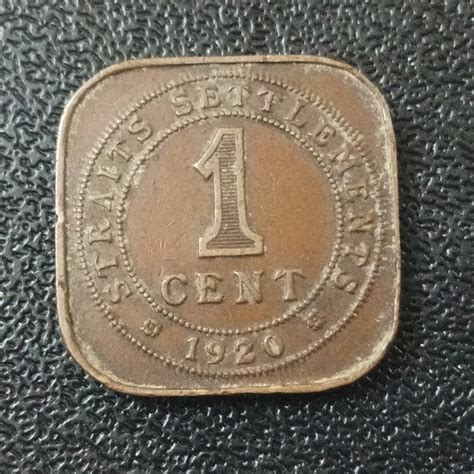 1 Cent 1920 - Straits Settlements (Ref : 040820) – Zoeb