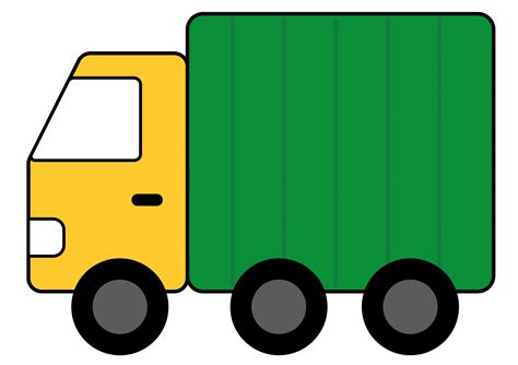 Free clip art cartoon trucks
