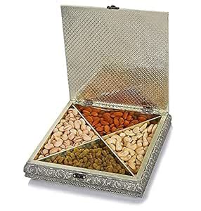 Fruitri Handmade Dry Fruit Gift Boxes – 4-Part Dry Fruit Combo Pack ...