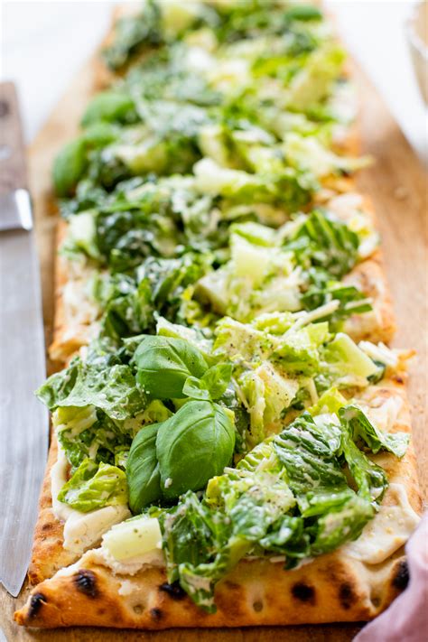 Caesar Salad Pizza Recipe at Vicki Howes blog