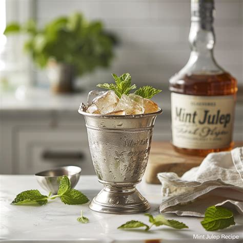 Mint Julep Recipe: A Classic Cocktail for Refreshing Sips! - The Fresh ...
