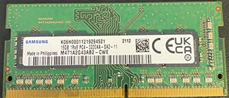 Amazon.in: Buy Samsung 16GB DDR5 5600MHz PC5-44800 CL46 SODIMM 1Rx8 ...