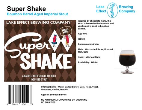 Beer List — Lake Effect Brewing COMPANY