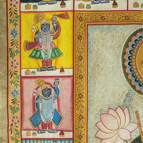 Buy Paintings | Shri Rajbhog Swaroop With Rajbhog Shri Krishnaleela ...