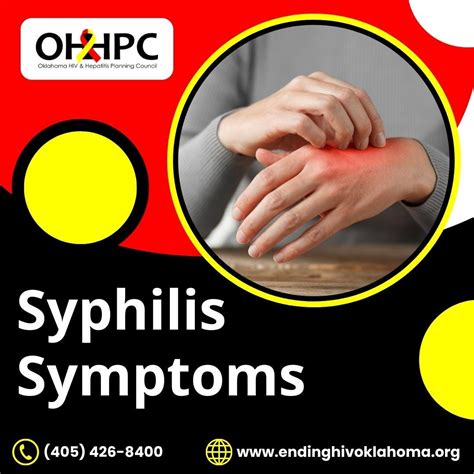 Syphilis Symptoms in Men and Women - Ending HIV Oklahoma - Medium