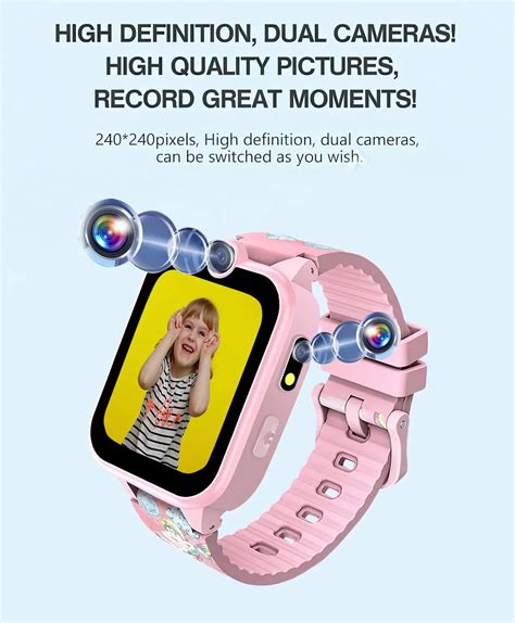 Spiky Calling Feature Loaded Smartwatch - Pink – Jr.Billionaire