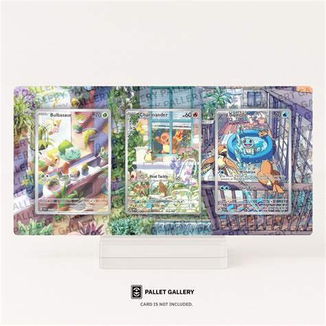 Bulbasaur SV07 Charmander 044 Squirtle Stellar Crown Display Set Frame, Hobbies & Toys, Toys ...