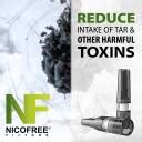 Nicofree Cigarette Safety Filters - Black for Cigarettes/Dokha/Medwakh ...