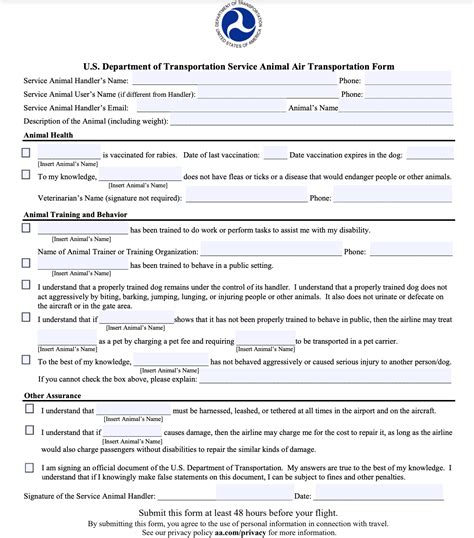 Cdc Attestation Form Fillable American Airlines - Printable Forms Free ...