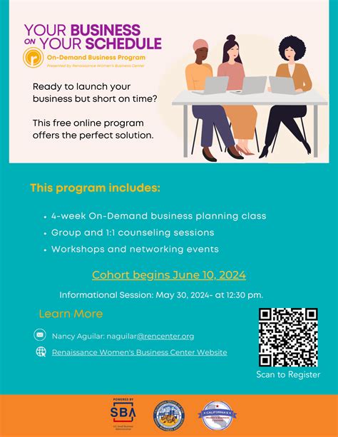 Sesión informativa: Tu negocio en tu horario Programa a la carta ...