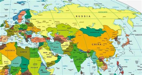 What Mountains Separate Europe and Asia