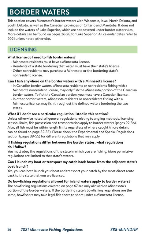 MN Fishing Regulations 2021 - Isaac Dixson - Page 56 | Flip PDF Online ...