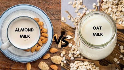 Oat milk vs almond milk: difference and comparison | is oat milk better than almond | XAKY