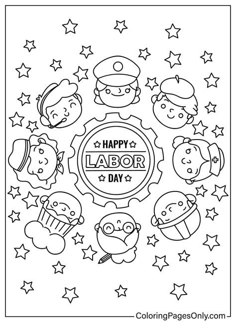 20+ Labor Day Coloring Pages - Free Printable PDF & Online Coloring