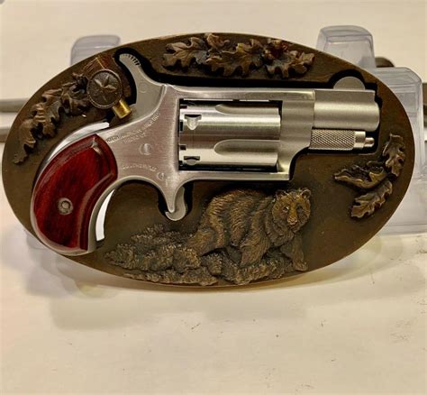 BELT BUCKLE FOR CARRY DERRINGER FOR NAA-22LR gun plus factory Buckle ...