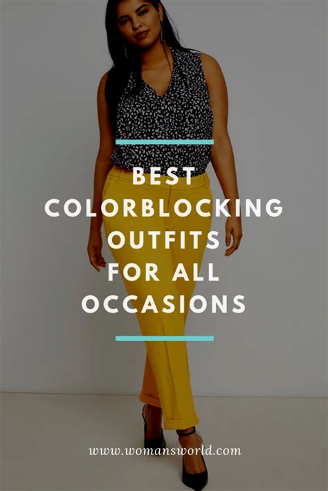Image result for Colorblock Outfits