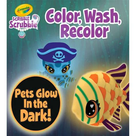 Crayola Scribble Scrubbie Pets Glow Ocean Treasure Chest Playset | Buy ...