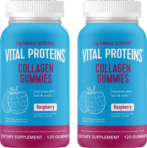 Amazon.com: Vital Proteins Collagen Gummies, 2.5g of Clinically-Tested ...