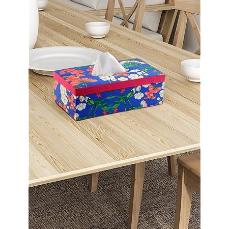 SEJ by Nisha Gupta Tissue Paper Box Holder/Rectangular Napkin Holder ...