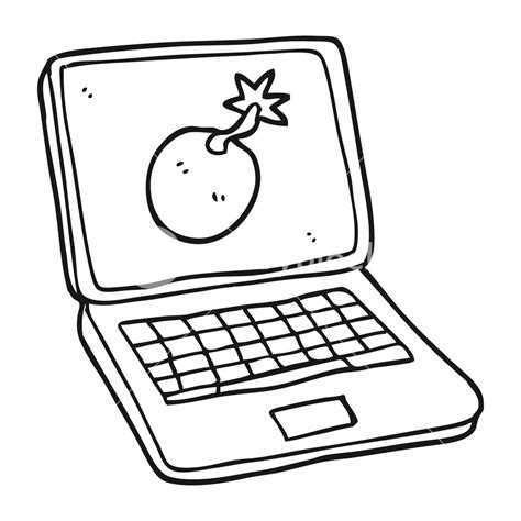 Generic Laptop Computer Drawing 的图像结果