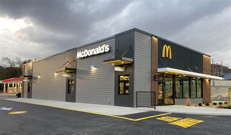 Moderne Mcdonalds Restaurant