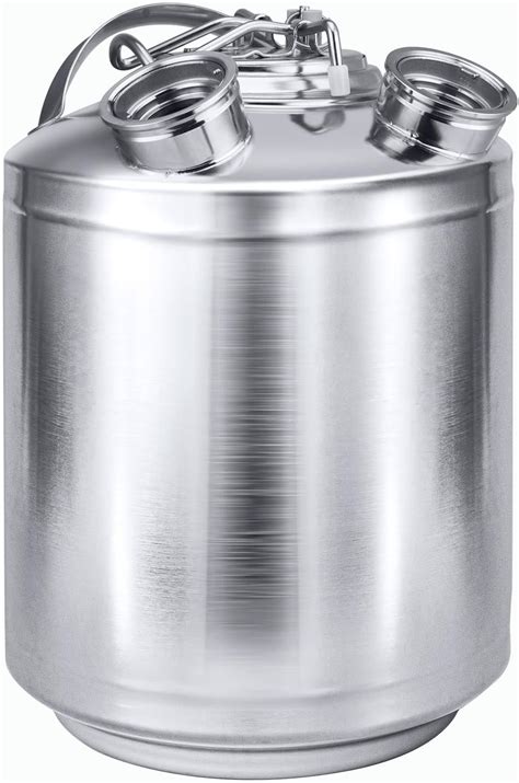Amazon.com: Hgkeke New 2.5 Gallon Ball Lock Keg - Stainless Steel Ball ...