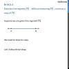 Draw any line segment AB.construct a copy CD of line segment AB without ...
