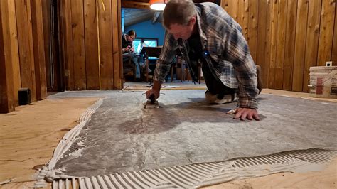 The Thinnest Floor Heat Mat for Tile Ever! — Bathroom Remodeling Teacher