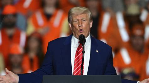 Trump's new official presidential portrait unveiled, netizens say there ...