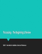 Processing Drawing Tutorial 的图像结果