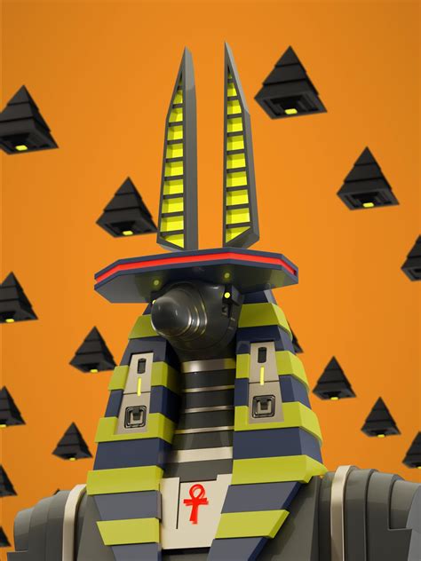 ArtStation - hic et nunc NFT | AIYEN_MECH: Anubis