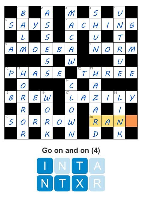 Puzzle Page Crossword August 10 2024 Answers - qunb