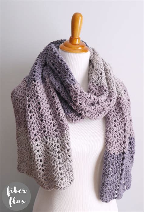 Winter Garden Crochet Scarf, Free Crochet Pattern + Video Tutorial ...