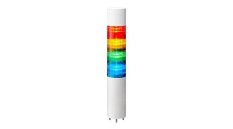 LR6-402WMBW-RYGB+FB295 Patlite | Patlite LR Series Multicolour Buzzer ...