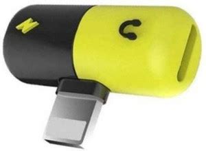 ROAR Multicolor SIQ_686PLightning Adapter Type-c splitter - 2 in 1 ...