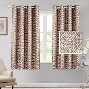 Buy Cortina Polyester Window Curtains 5 Feet 250GSM - Jacquard Printed ...