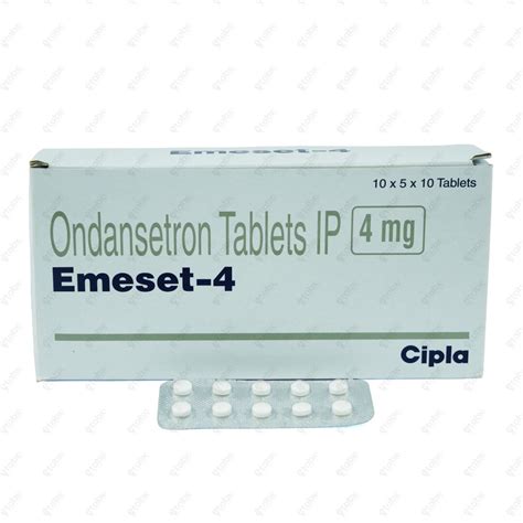 Emeset 4mg Tablet 10's – ETABX