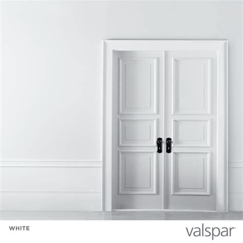 Valspar Satin White Acrylic Interior/Exterior Door and Trim Paint ( 1 ...
