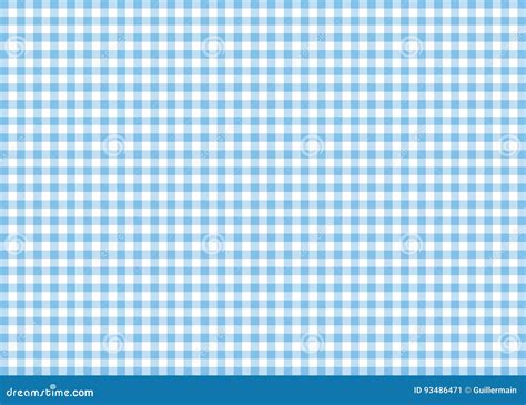 Light Blue Gingham Pattern Background Stock Illustration - Illustration ...