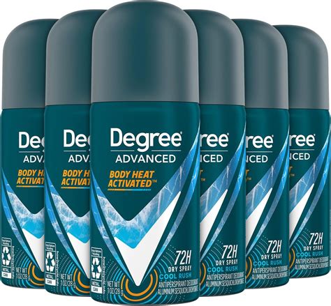Amazon.com : Degree Men’s Travel Deodorant Antiperspirant 6-Pack – 72H ...