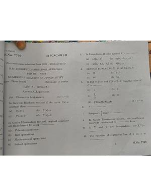 B.Sc. Computer Science - 9 First Year CORE COURSE II PROGRAMMING IN ...