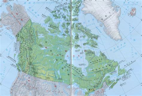 加拿大地图二全图，加拿大地图二高清版下载 - 8264户外8264.com