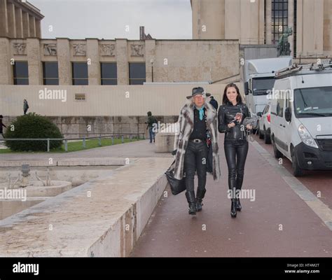 As part of the fashion week in Paris, James F. Goldstein in the company ...