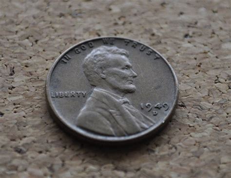 1949 D Wheat Penny - 72nd Anniversary - Collectible Coin - (Denver Min ...