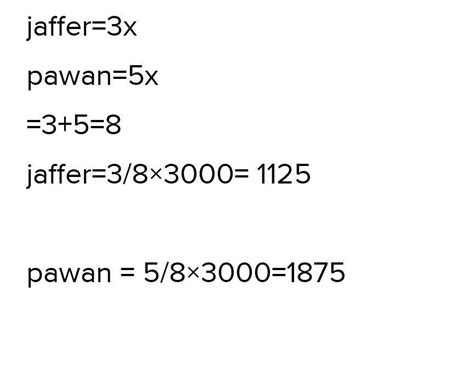 12) Jaffer and Pavan invested some amount in the ratio 3:5. If the ...